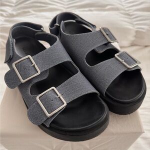 Old Navy Denim Sandals Size 8
